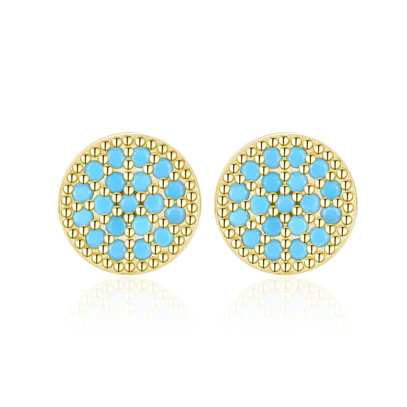 Vintage Turquoise Stud