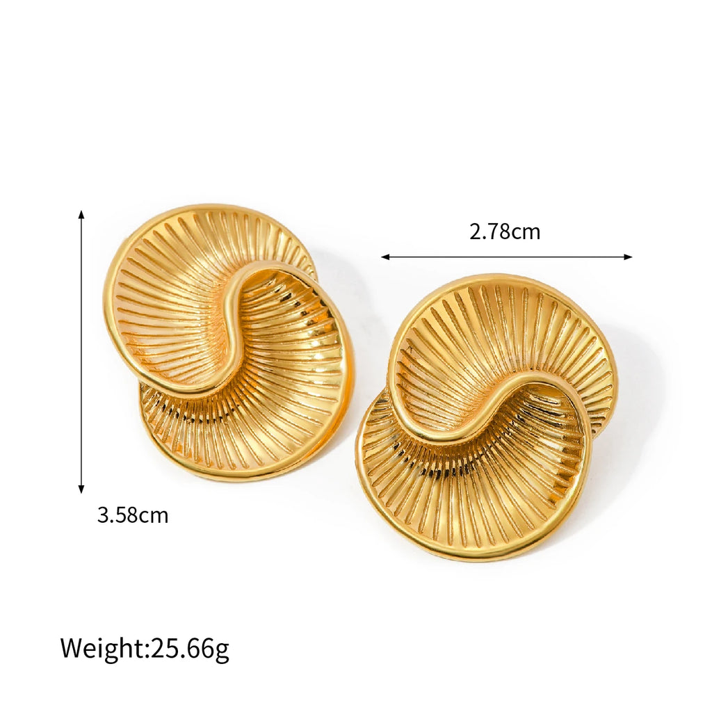 Geometric Spiral Drop