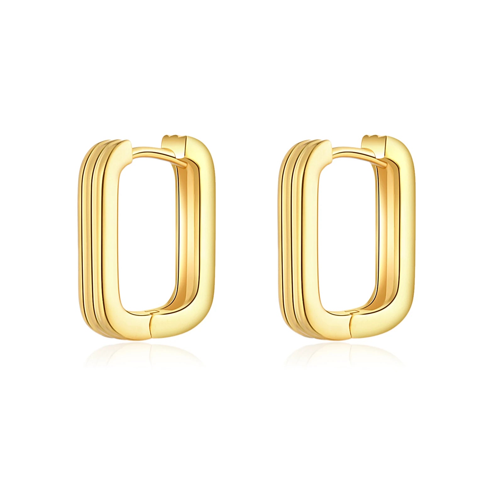 Plain Square Hoops