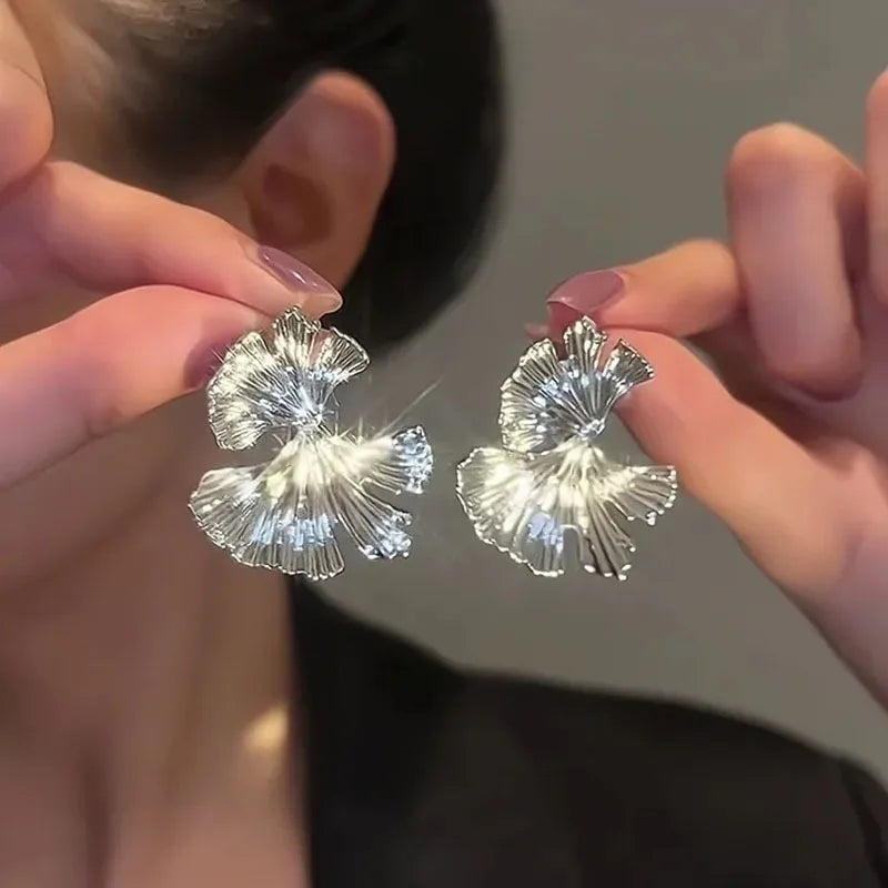 Leaf Drop Earrings