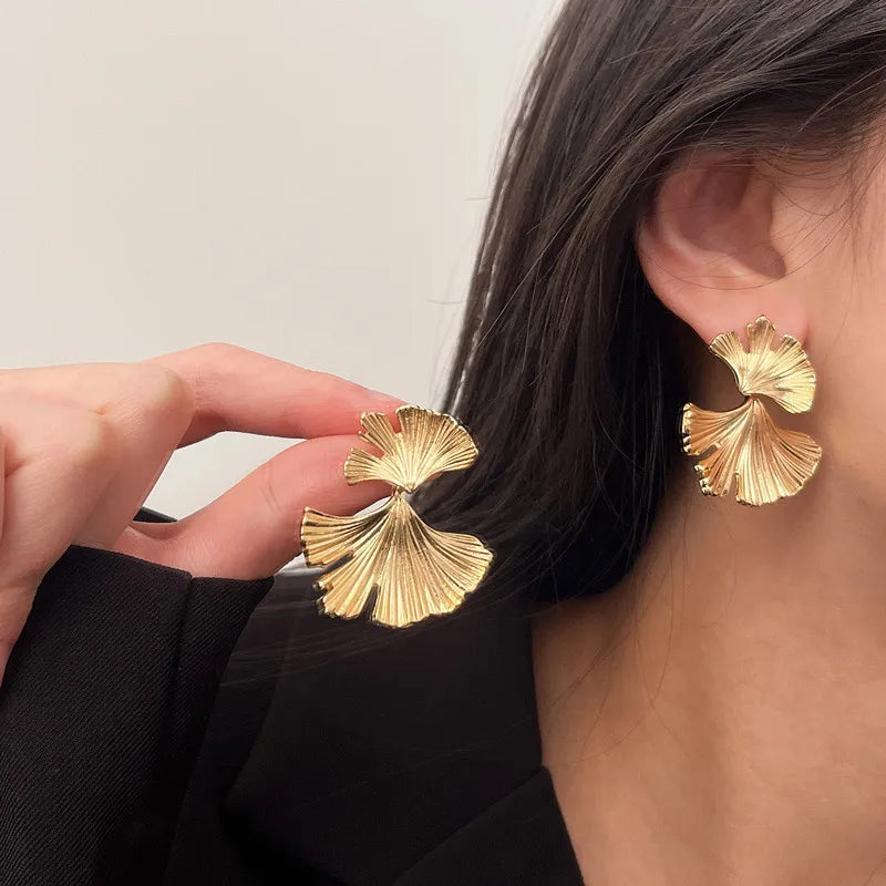 Leaf Drop Earrings