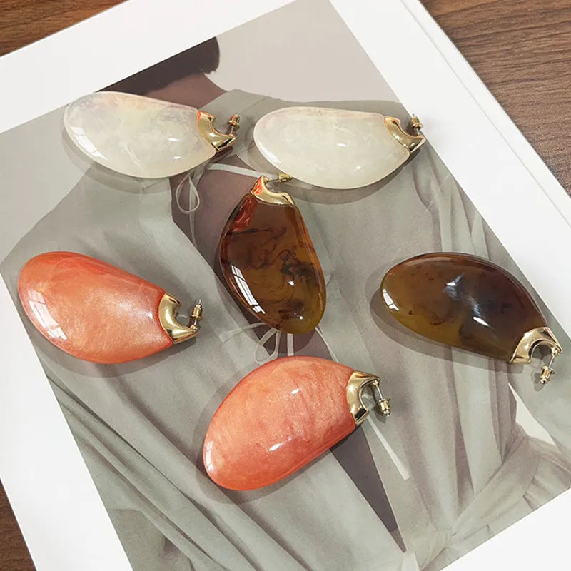 Vintage Chunky Drop Earrings