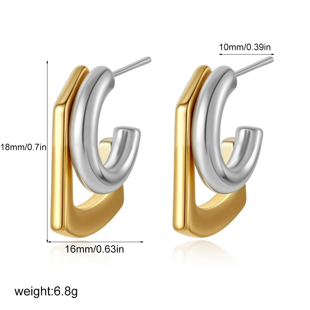 Double Round Stacking Hoop
