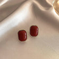 Vintage Dripping Oil Drop and Stud Earrings