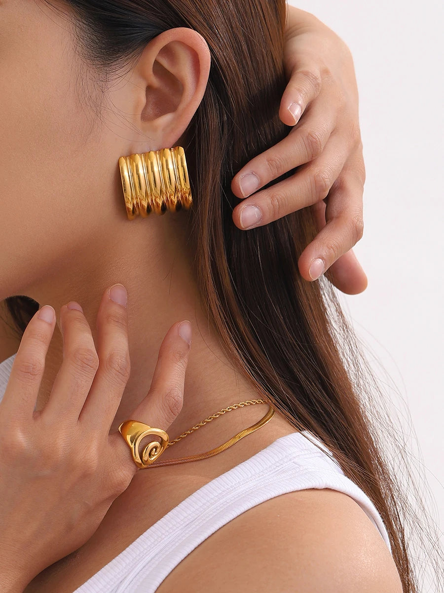 Vintage Minimalist Studs