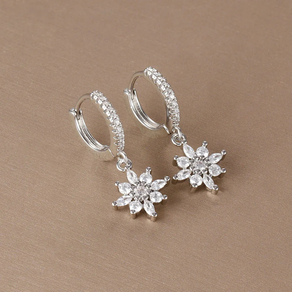 Star Dangle Drop Earrings