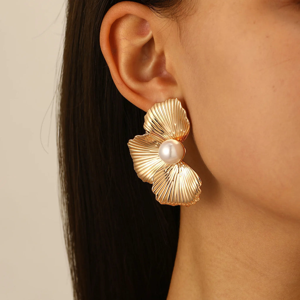 Leaf Drop Earrings