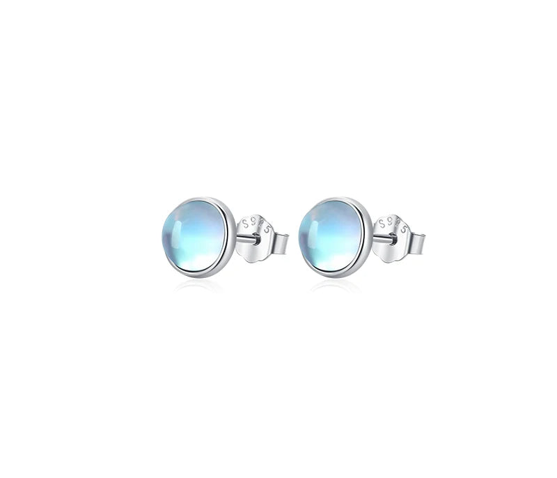 Exquisite Moonstone Studs