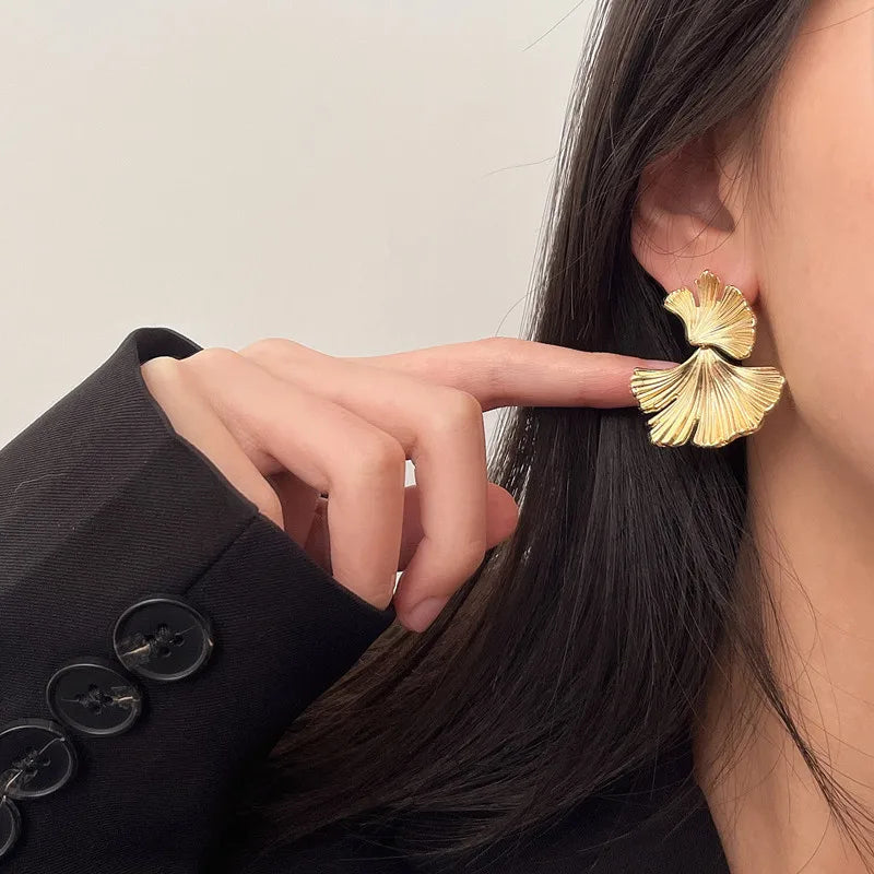 Leaf Drop Earrings