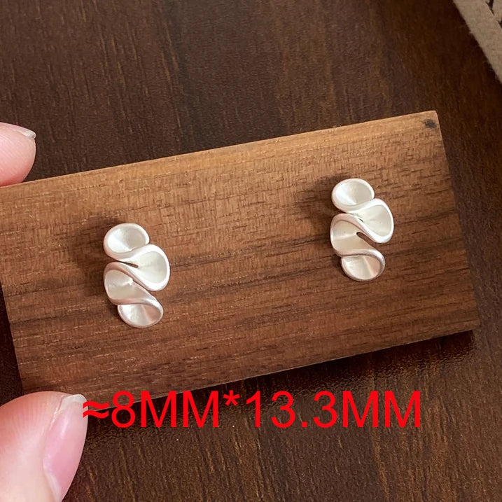 Twisted Flower Stud