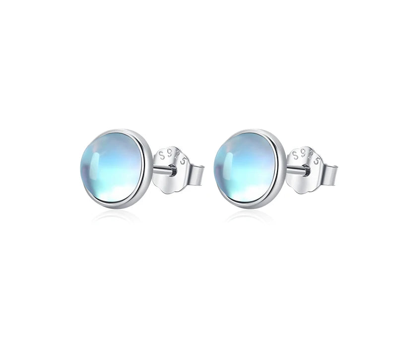 Exquisite Moonstone Studs
