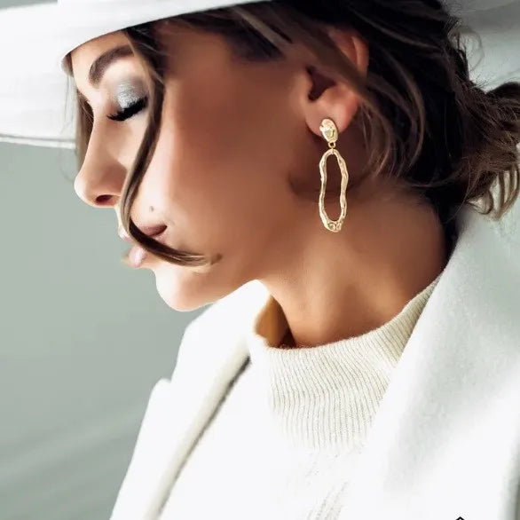 Baroque Pearl Drop Earrings