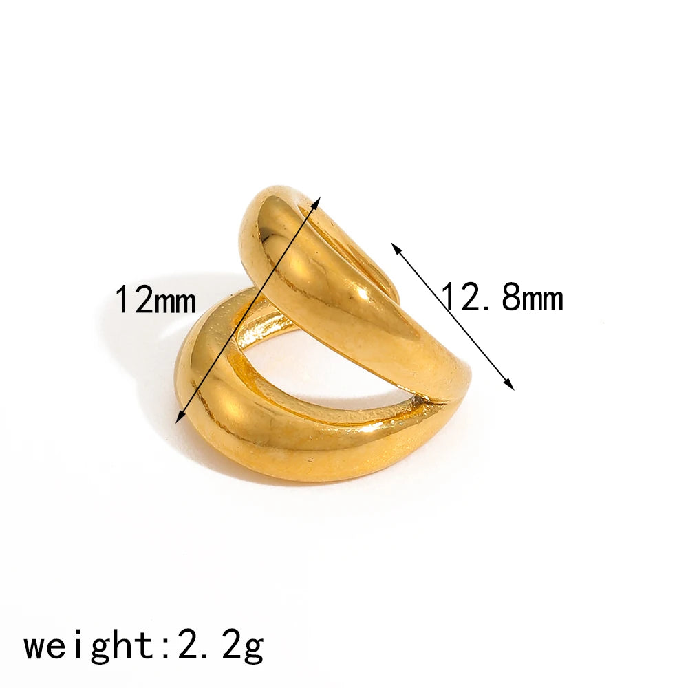 Gold Multilayer Cuff