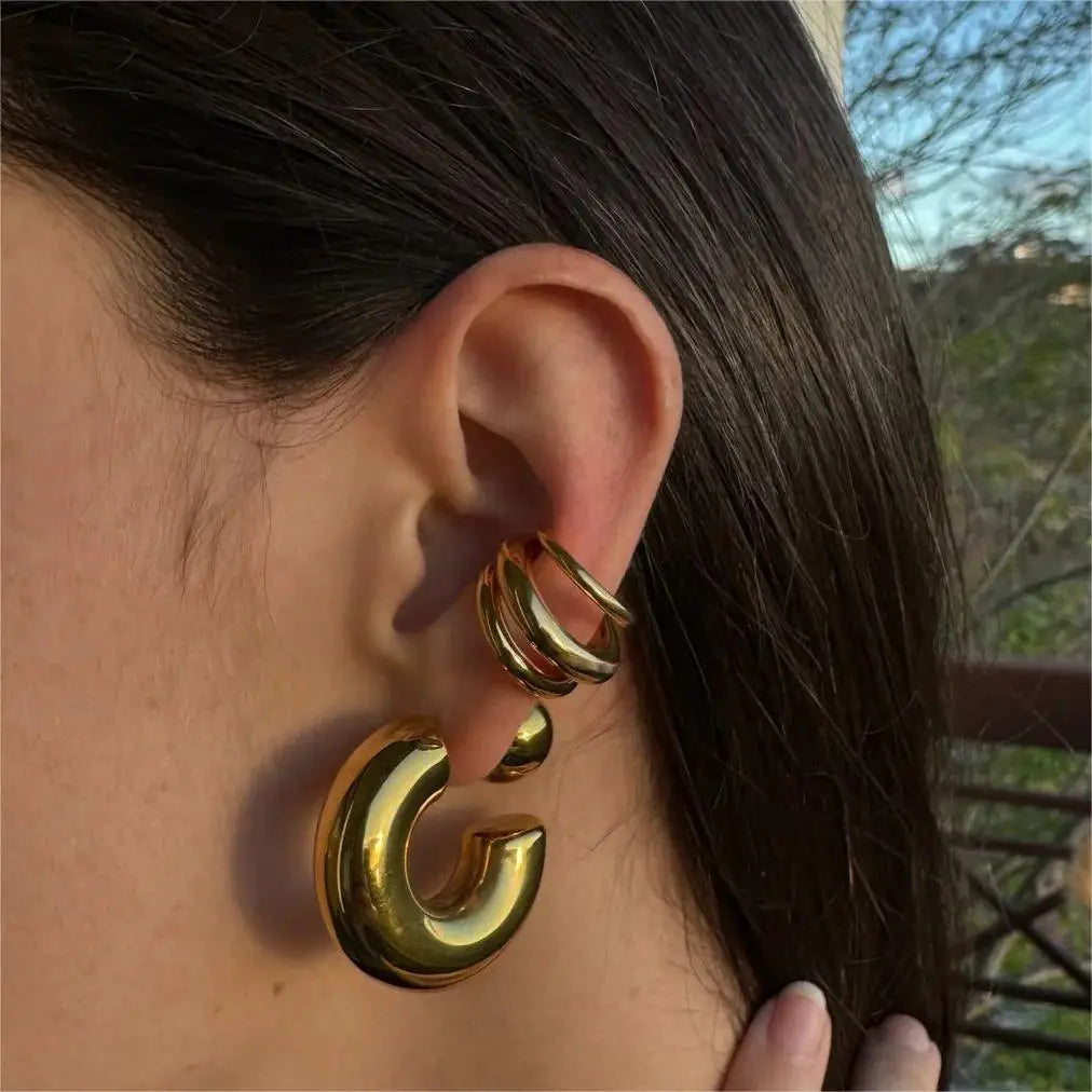 Gold Multilayer Cuff