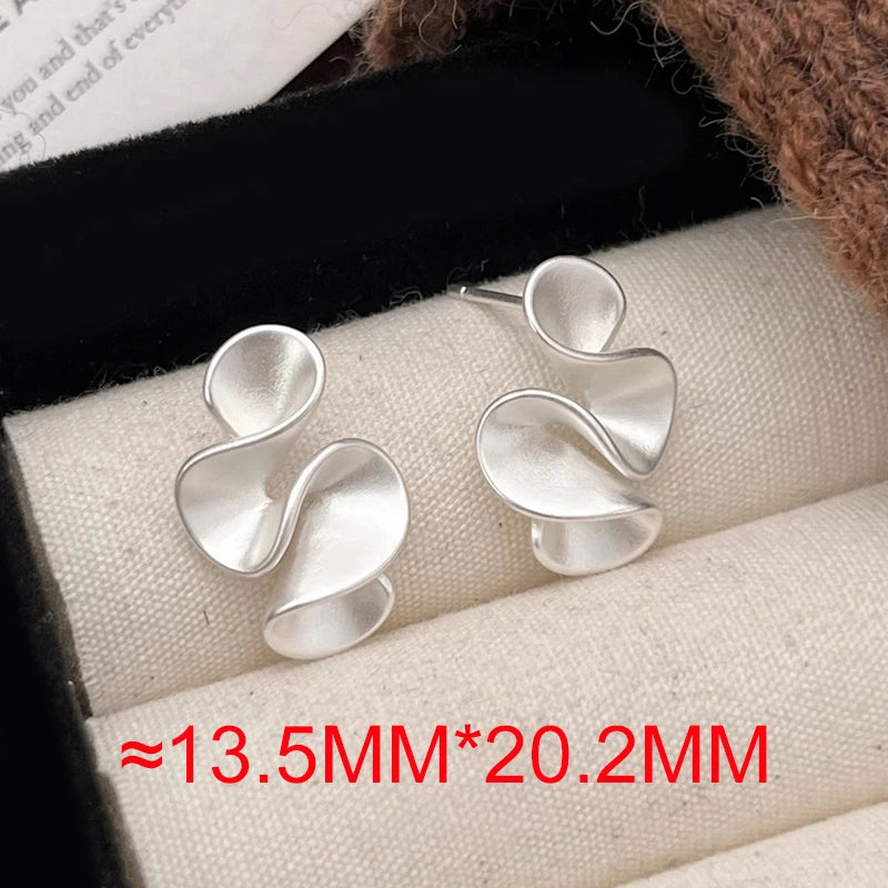 Twisted Flower Stud