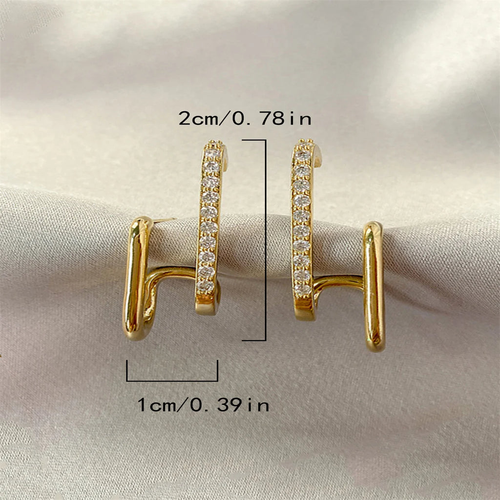 Irregular U-shaped Studs