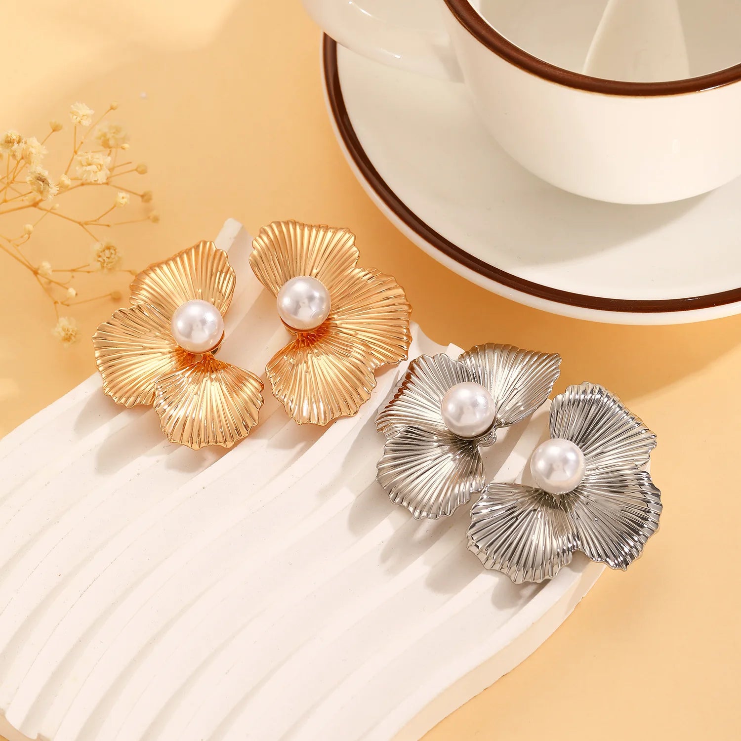 Leaf Drop Earrings