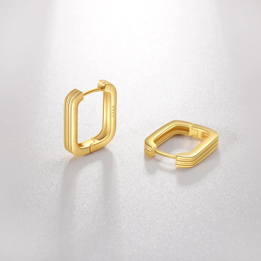 Plain Square Hoops