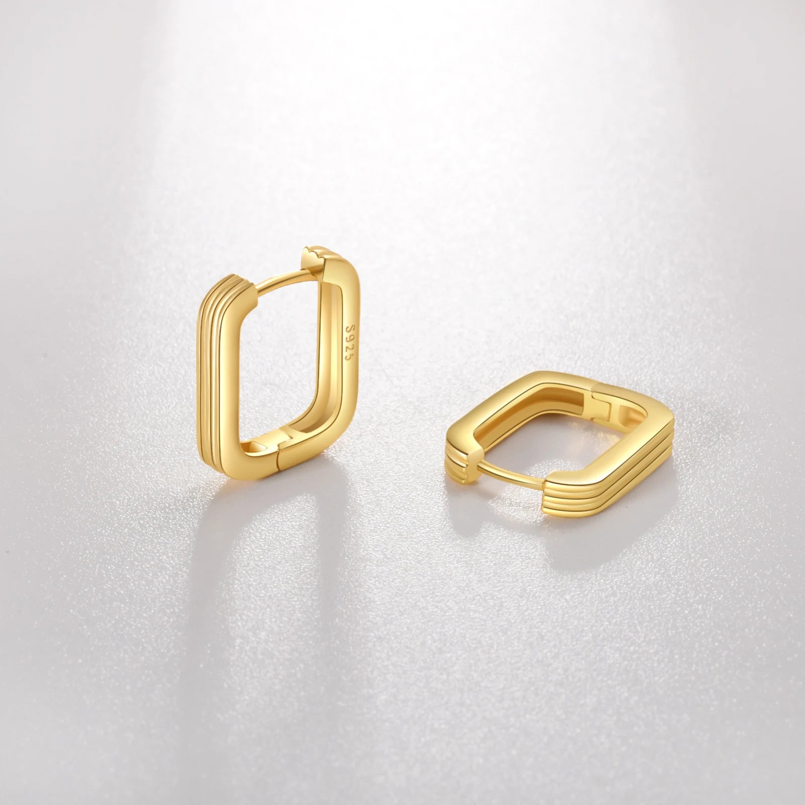 Plain Square Hoops