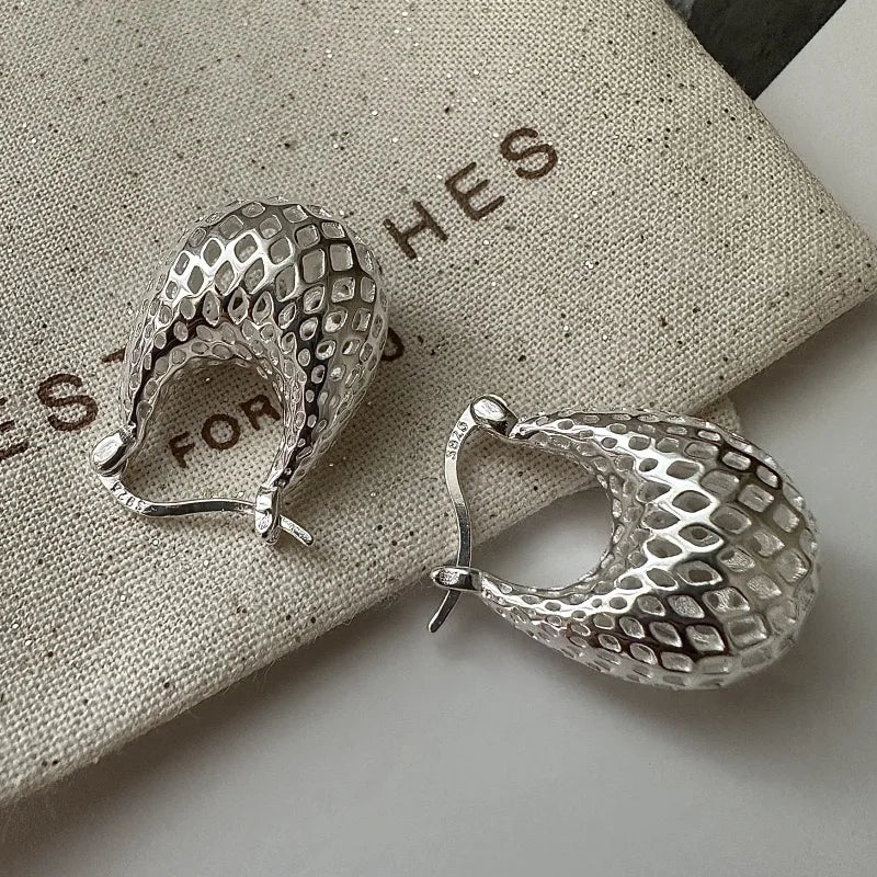 Vintage Web Hoops