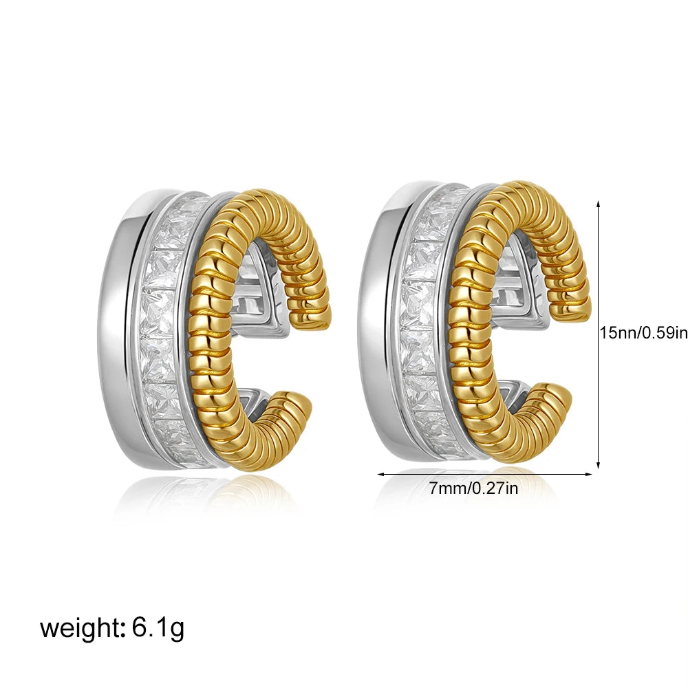 Double Round Stacking Hoop