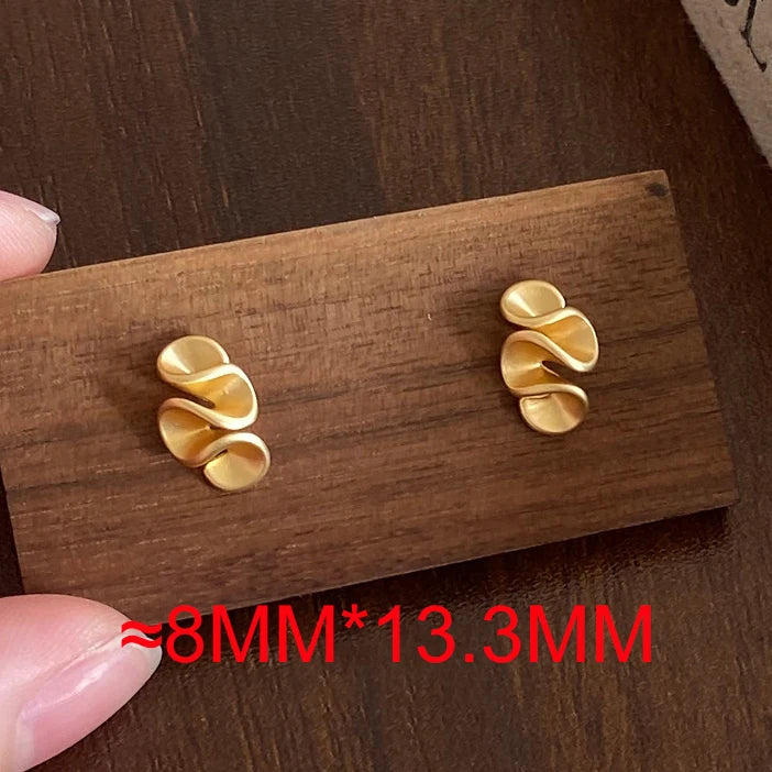 Twisted Flower Stud