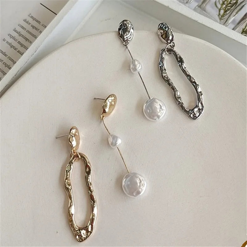 Baroque Pearl Drop Earrings