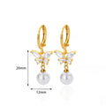 Pearl Dangle Drop Earrings