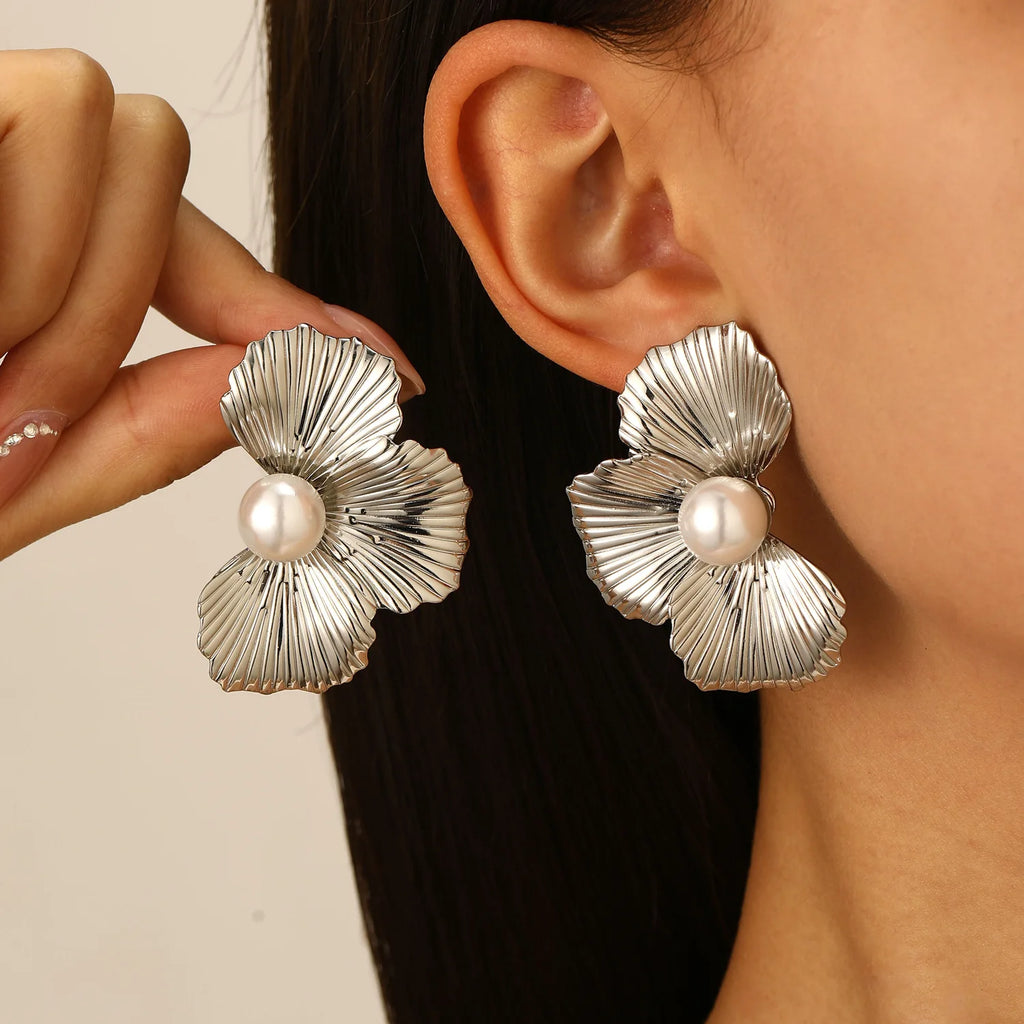 Leaf Drop Earrings