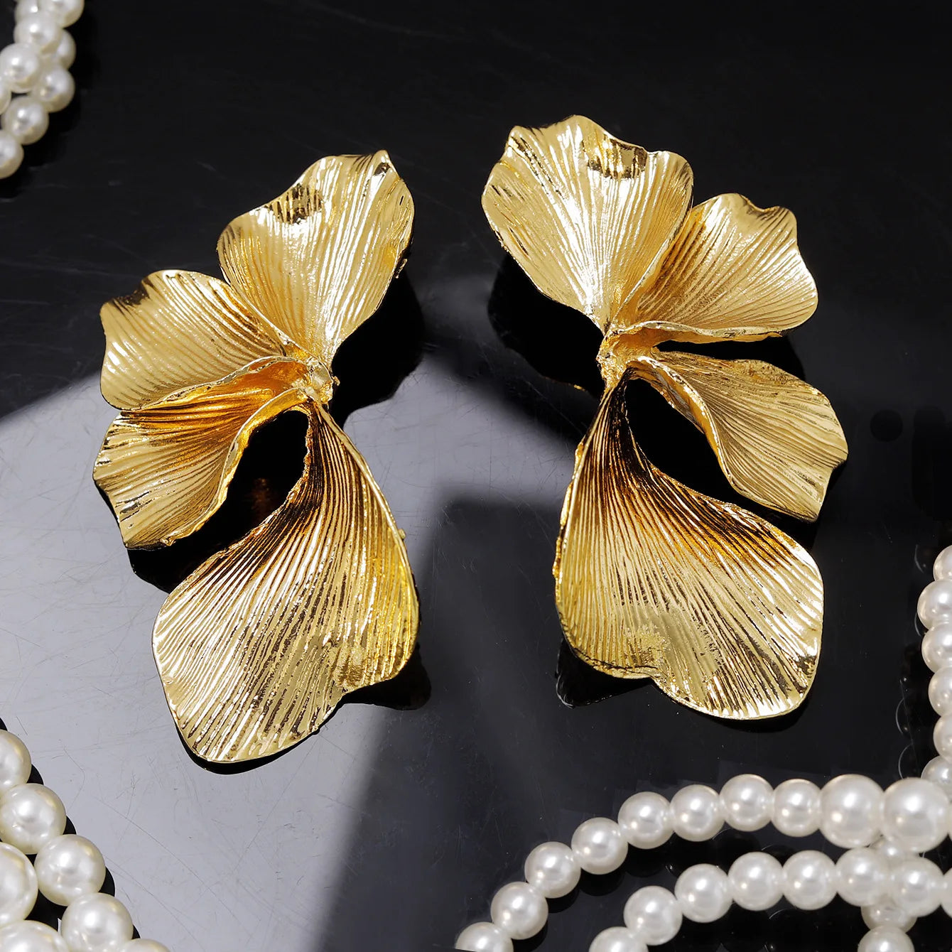 Leaf Drop Earrings