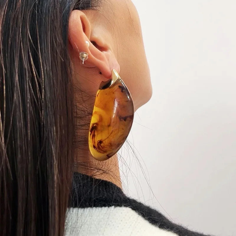 Vintage Chunky Drop Earrings