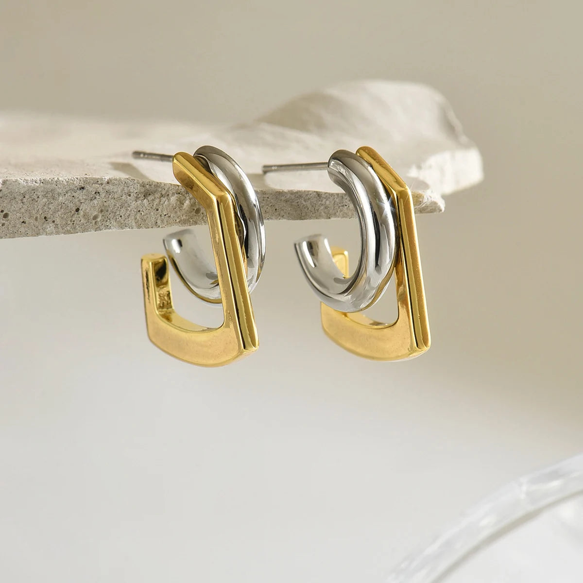 Double Round Stacking Hoop