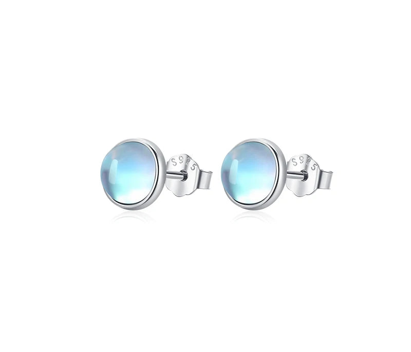 Exquisite Moonstone Studs