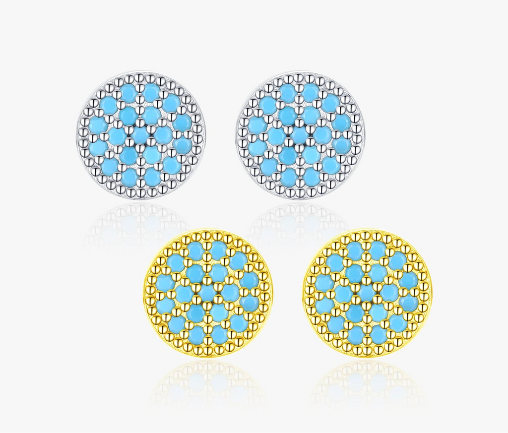 Vintage Turquoise Stud