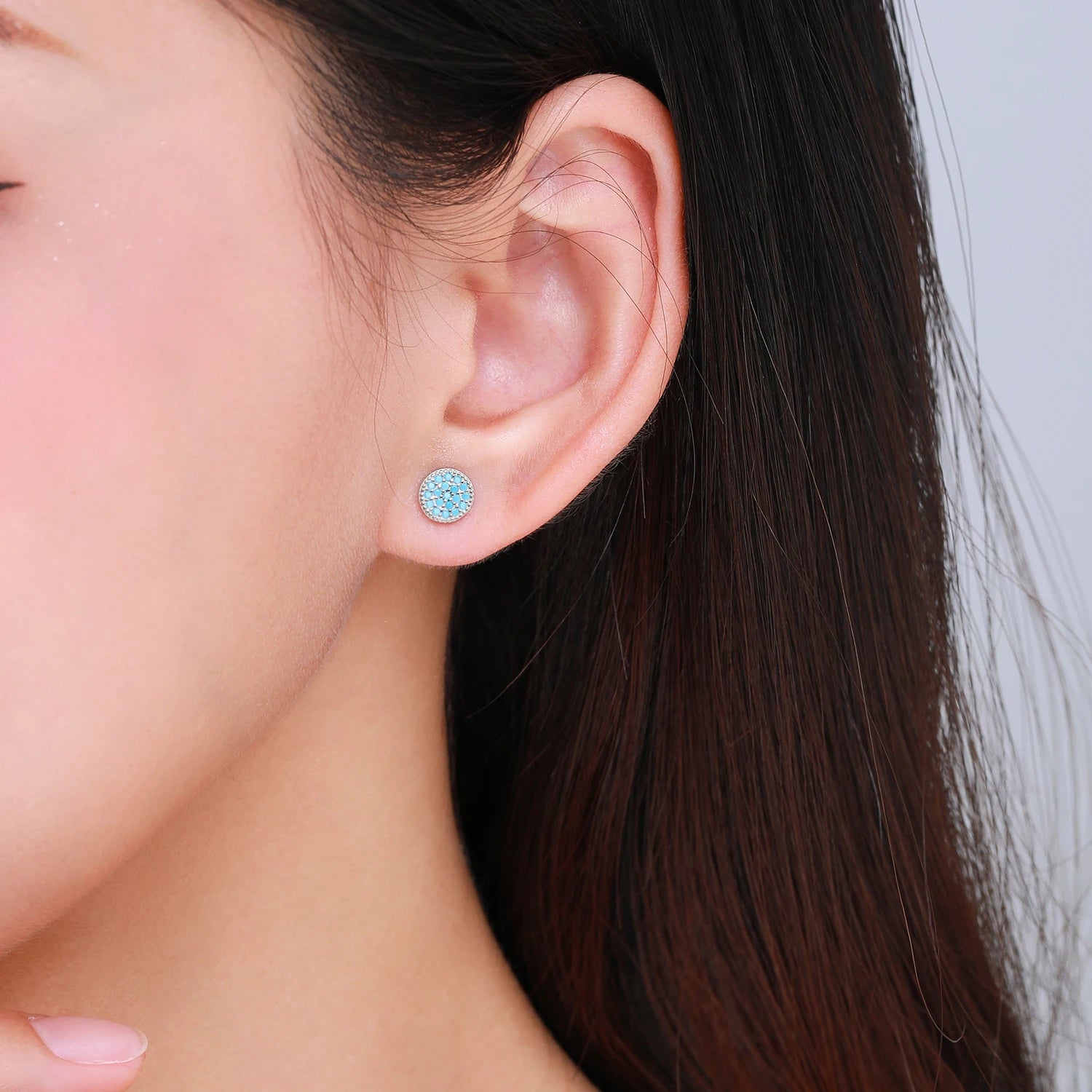 Vintage Turquoise Stud