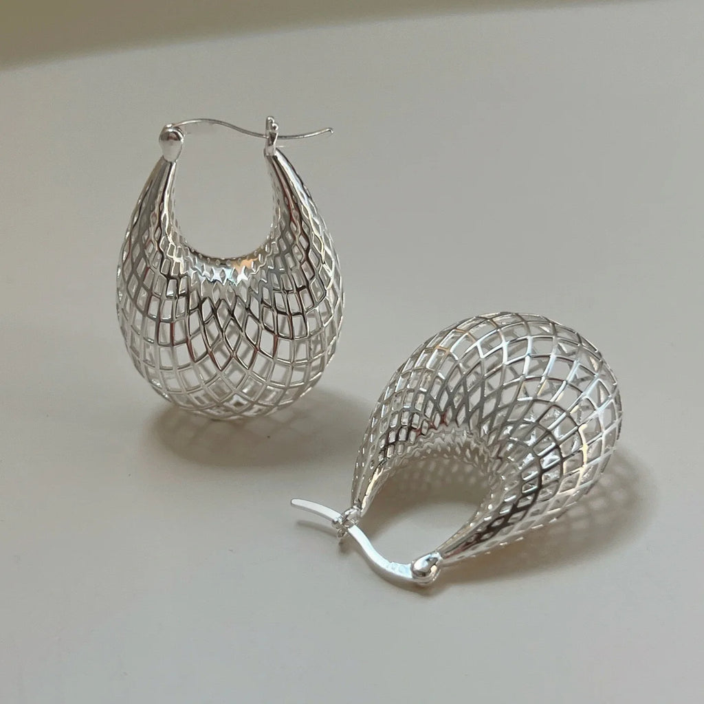 Vintage Web Hoops