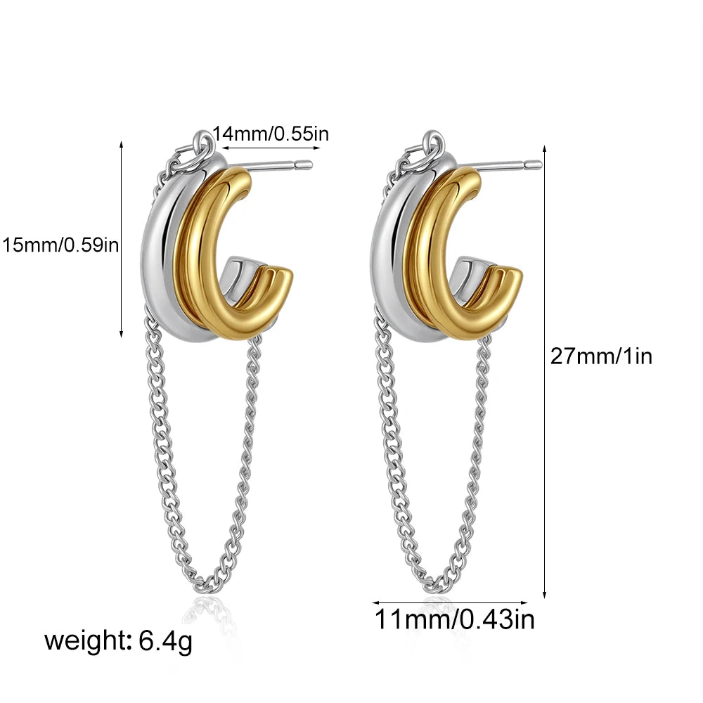 Double Round Stacking Hoop