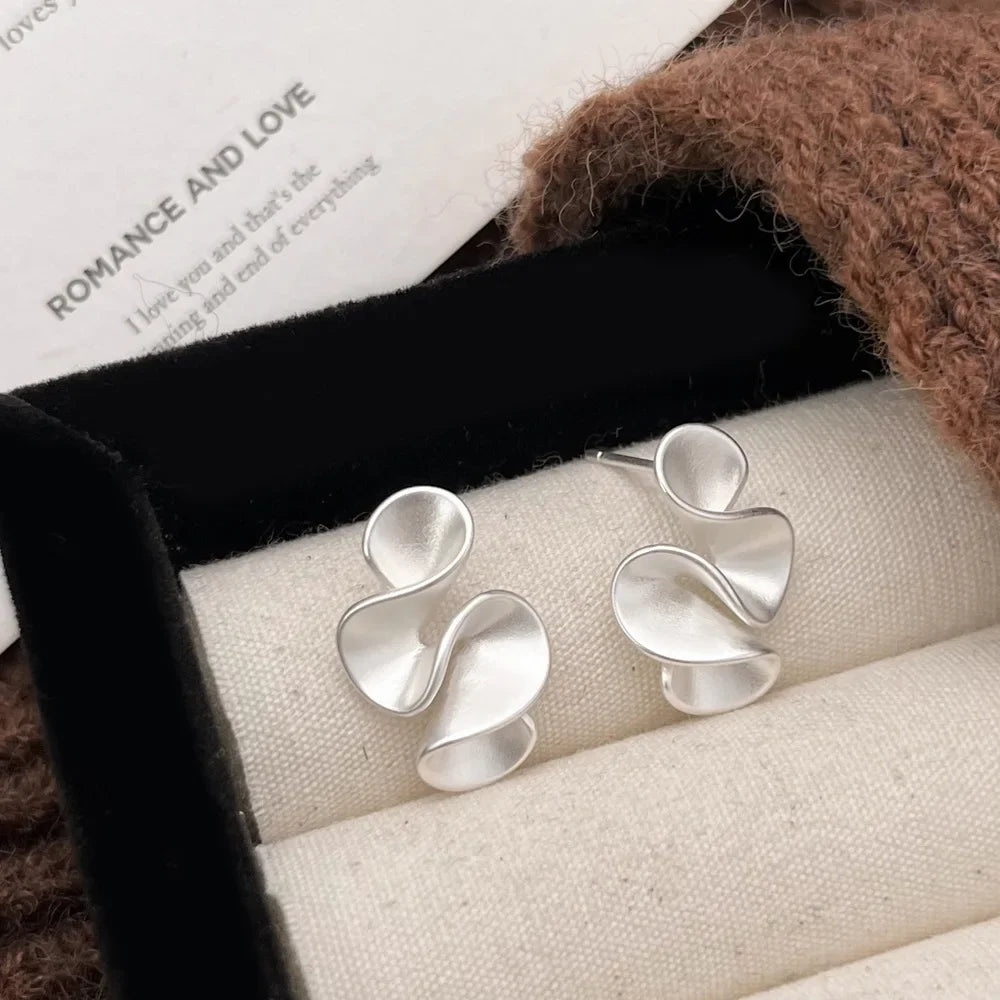 Twisted Flower Stud