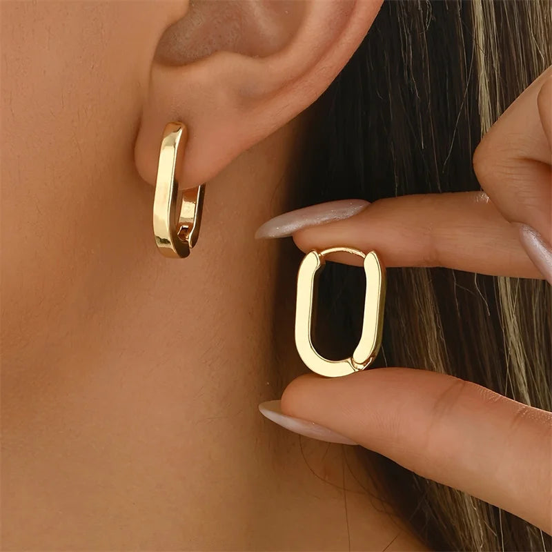 Minimalist Square Hoop