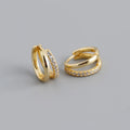 Star Huggie Hoops