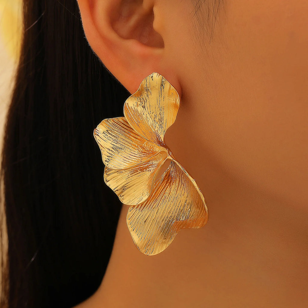 Leaf Drop Earrings
