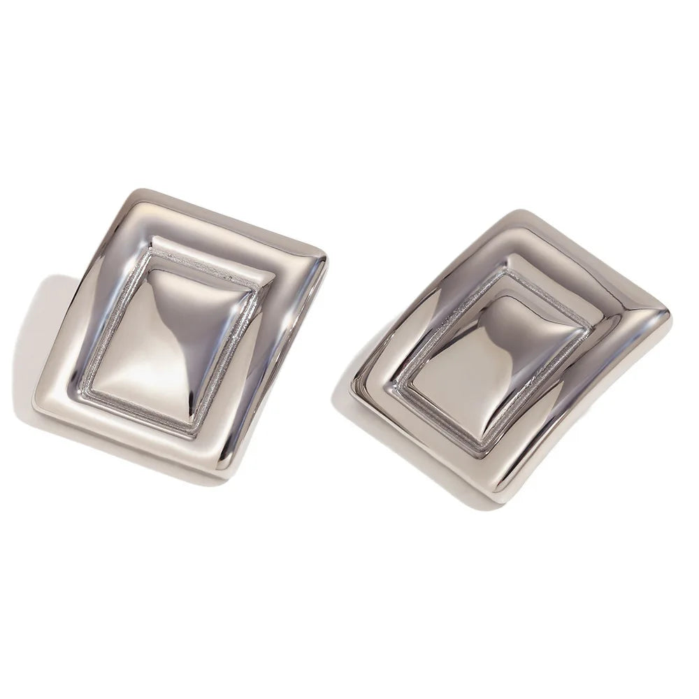 Vintage-Inspired Rectangular Studs