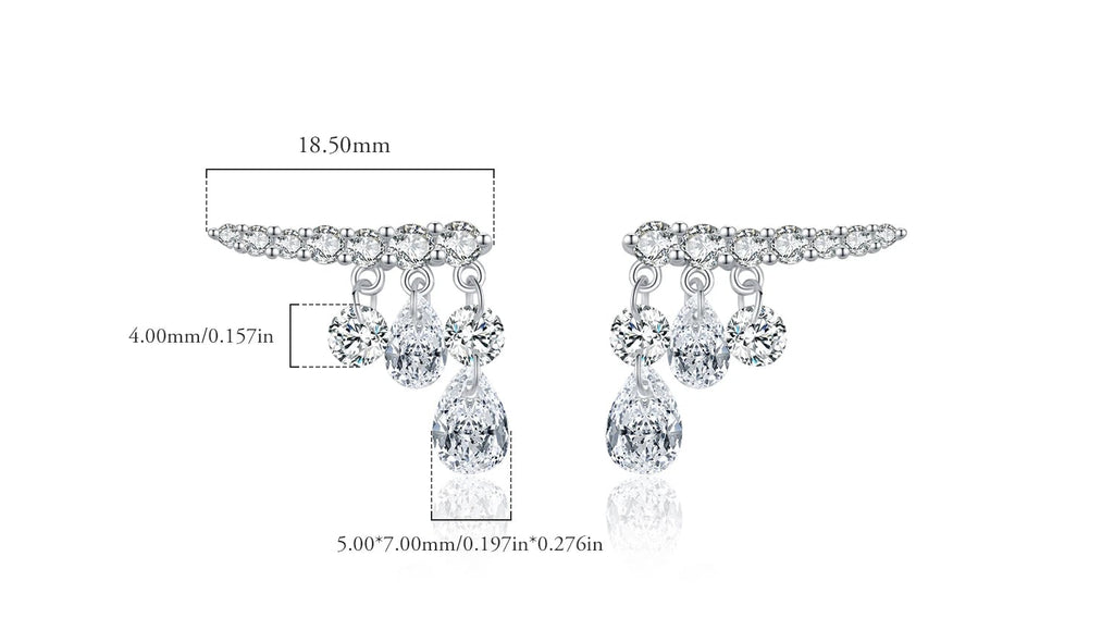 Water Drop Studs