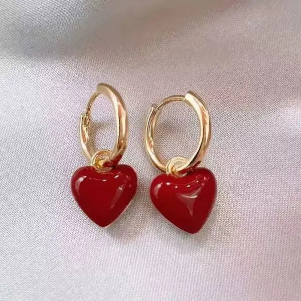 Vintage Dripping Oil Drop and Stud Earrings