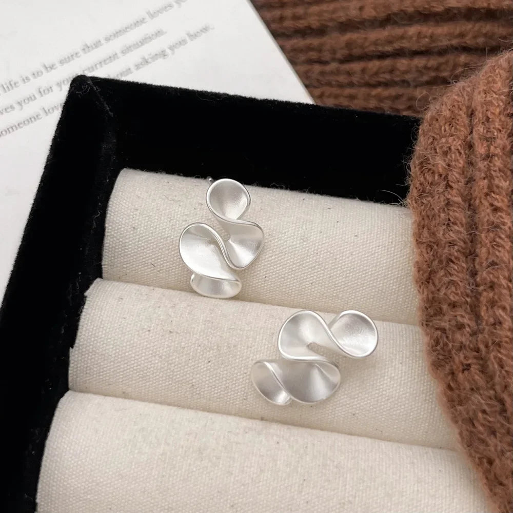 Twisted Flower Stud