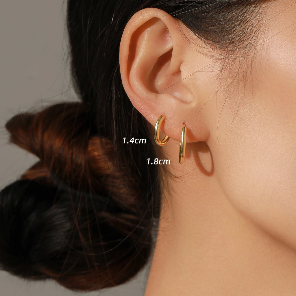 Minimalist Buckle Hoop