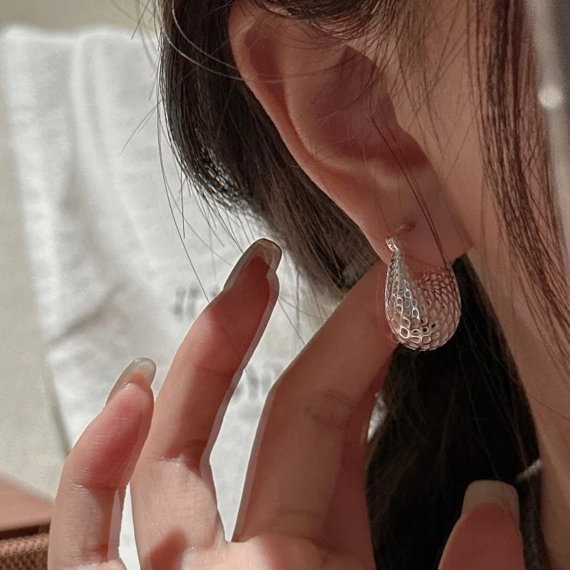 Vintage Web Hoops