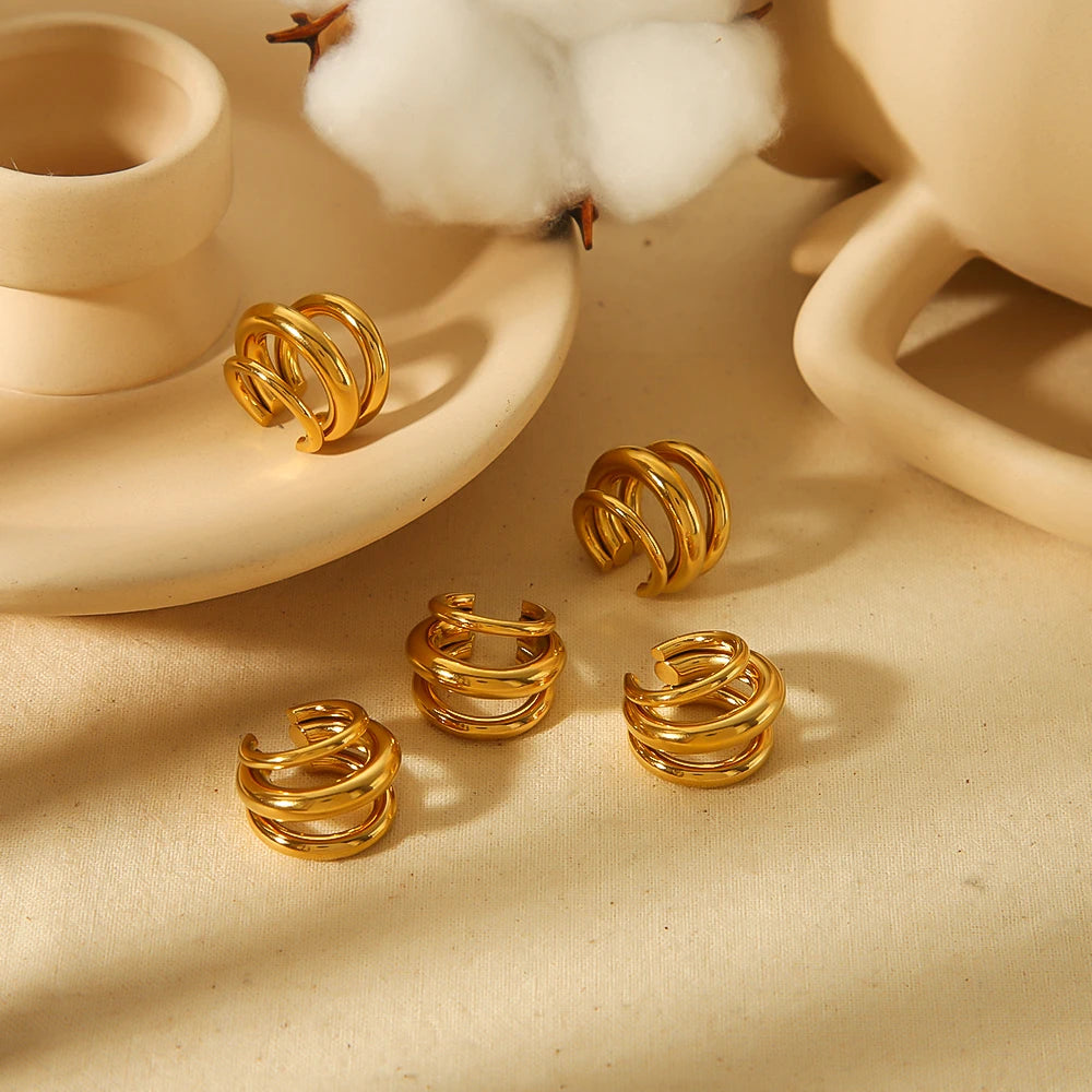 Gold Multilayer Cuff
