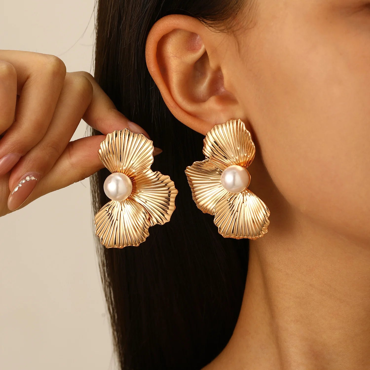 Leaf Drop Earrings