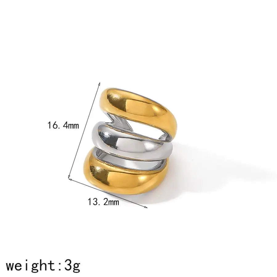 Gold Multilayer Cuff